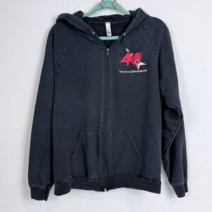 Tom Petty & the Heartbreakers 40th Anniversary Black Hoodie L